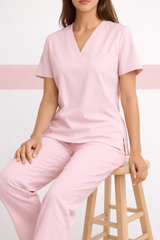 Lunara Premium Scrub Set – Extended Sizes (XS-3XL)